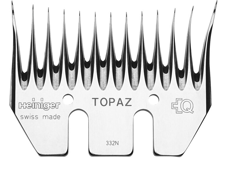 TOPAZ FULL THICKNESS - SHEEP SHEARING COMB